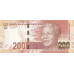 P138-142 South Africa - 10,20,50,100 & 200 Rand Year 2013/2016 (5 Notes)